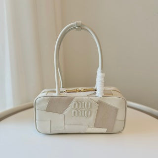 MiuMiu Valentine's Day Limited Bag Suede Mix Leather | Studio Nafay