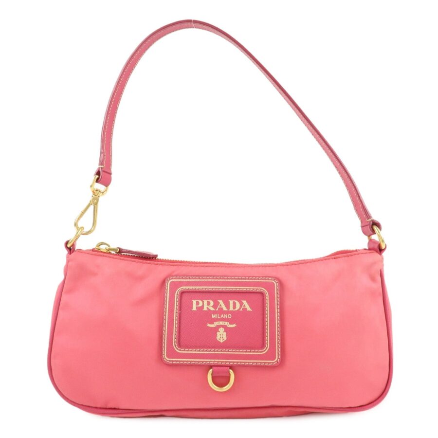 Prada Shoulder Bag pink – front view