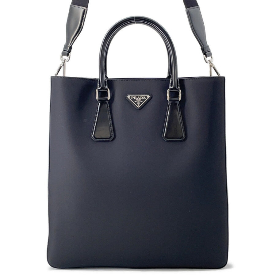 Prada Tote black bag – front view
