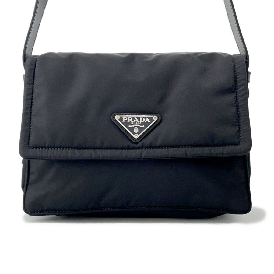 Prada Shoulder Bag black – front view