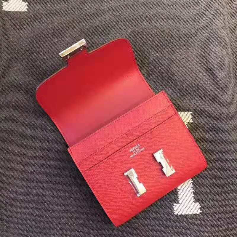 Constance 13 Bolso de Trabajo Rojo Epsom Shw