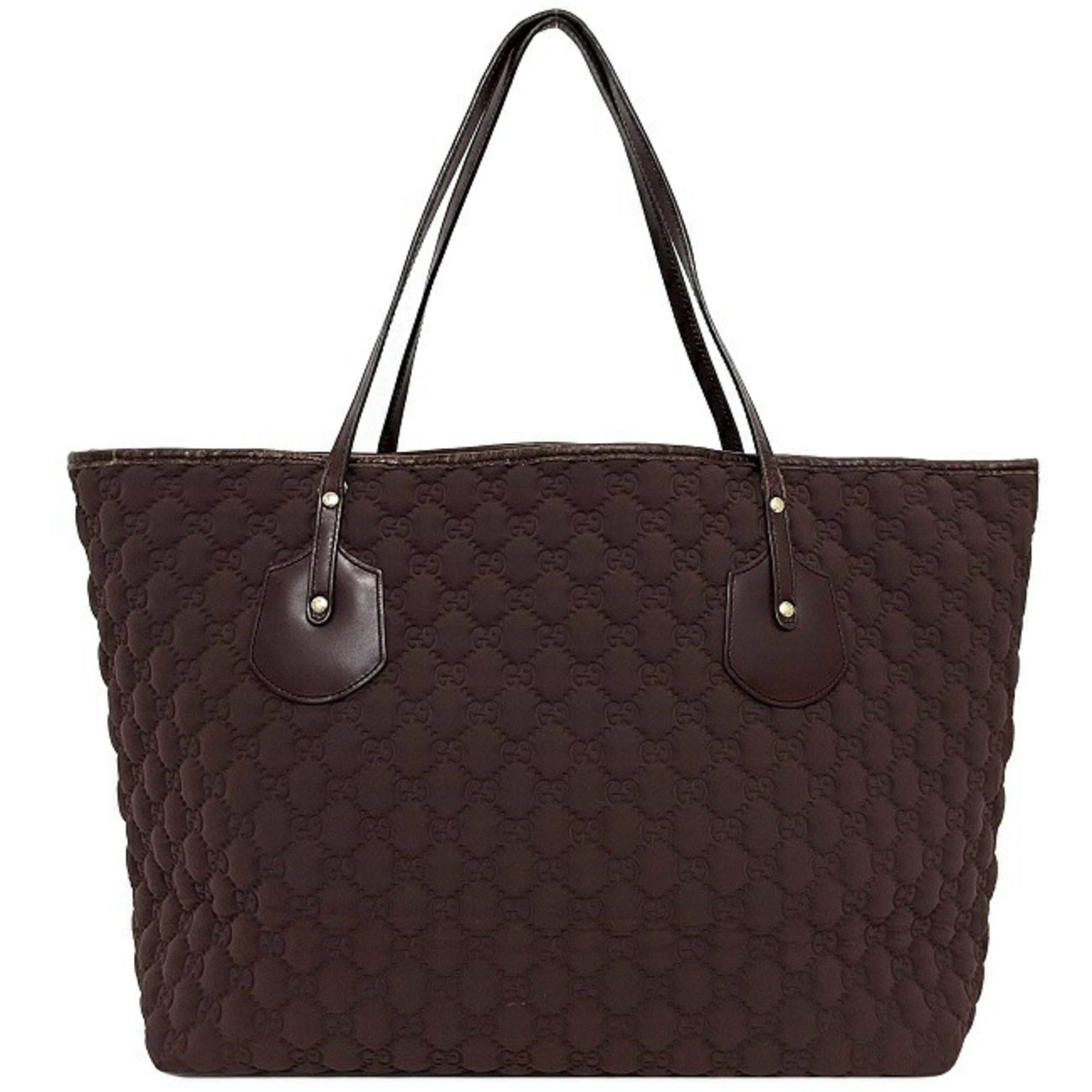 Red Canvas Nylon Borsa da Viaggio Shopper