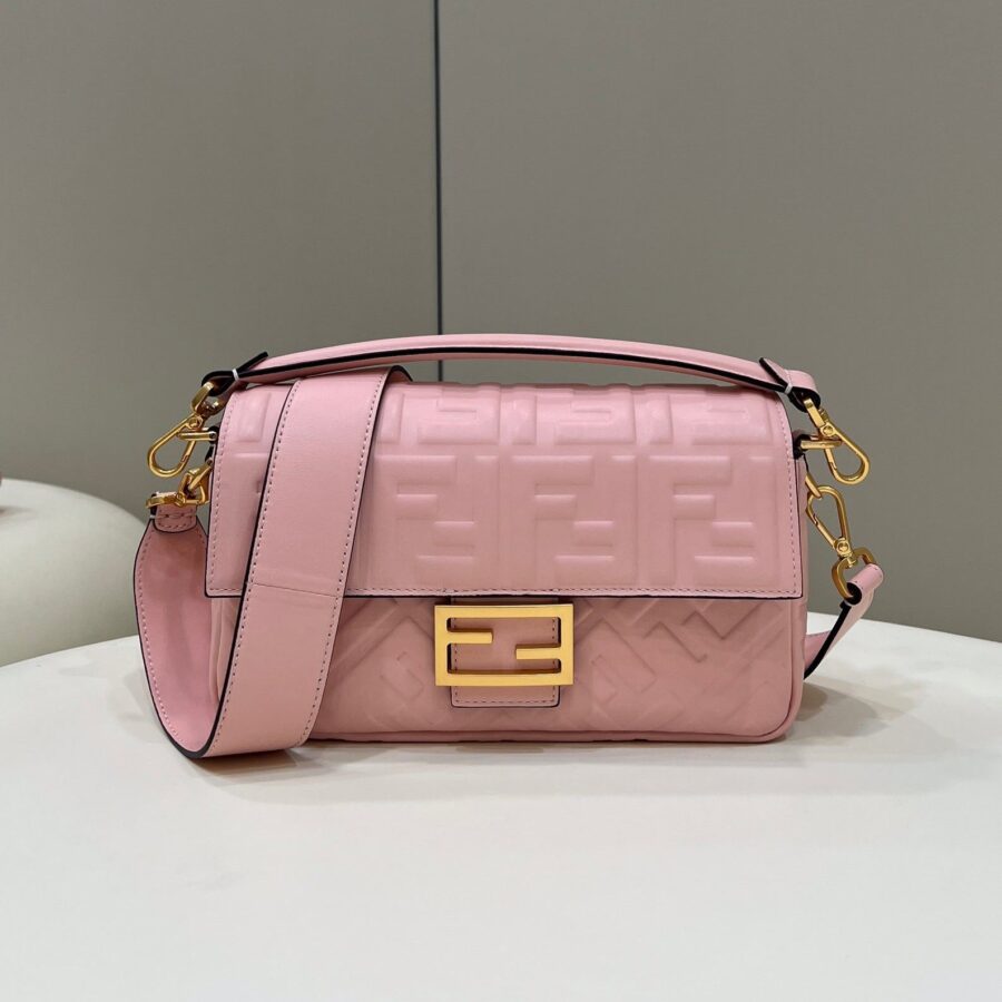 Baguette 27cm Pink Lambskin Gold Hardware | Studio Nafay