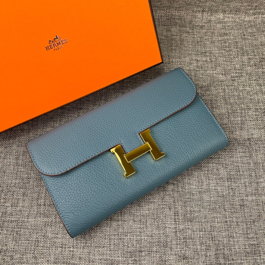 Hermes Constance gold bag – front view