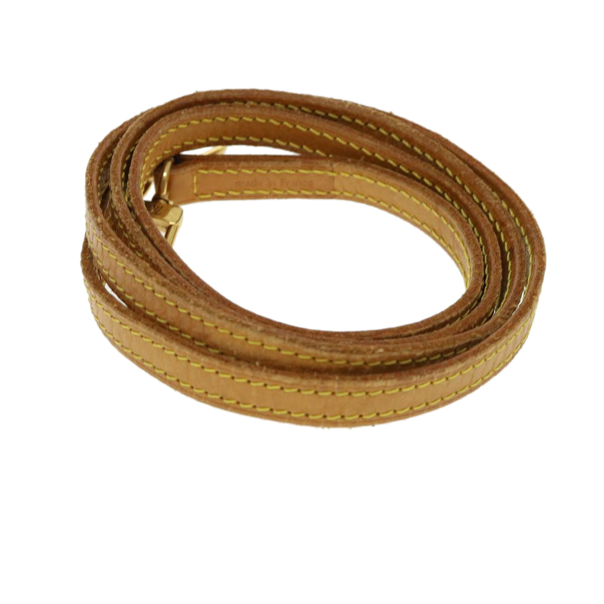 Louis Vuitton Shoulder Strap Leather 47.2″” Beige LV 40732