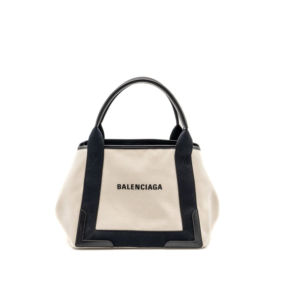 Balenciaga Tote black bag – front view