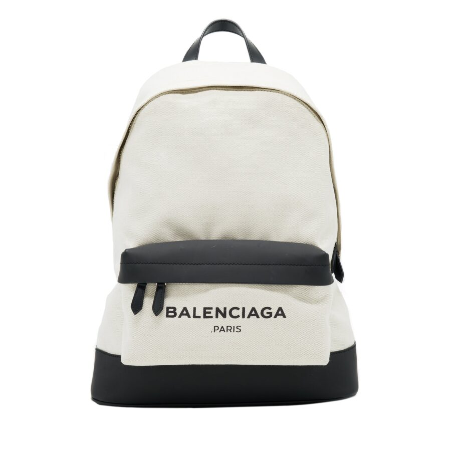 Balenciaga Backpack black bag – front view