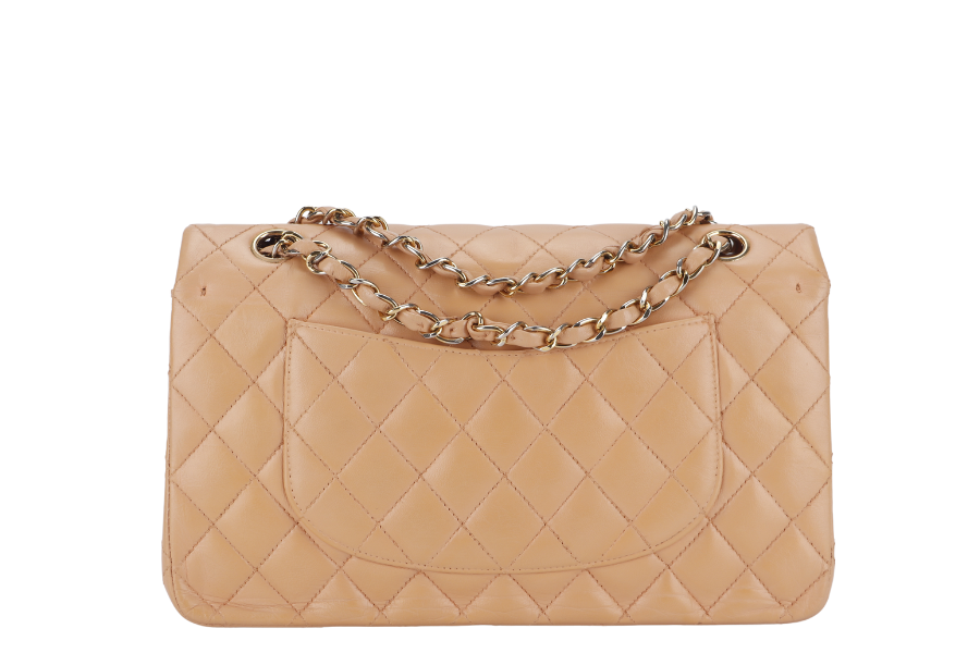 Classic Flap Small Look for Less Peach Color Lambskin