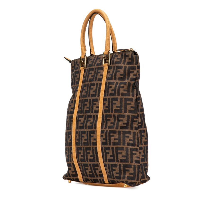 Brown Fendi Zucca Canvas Tote | Studio Nafay
