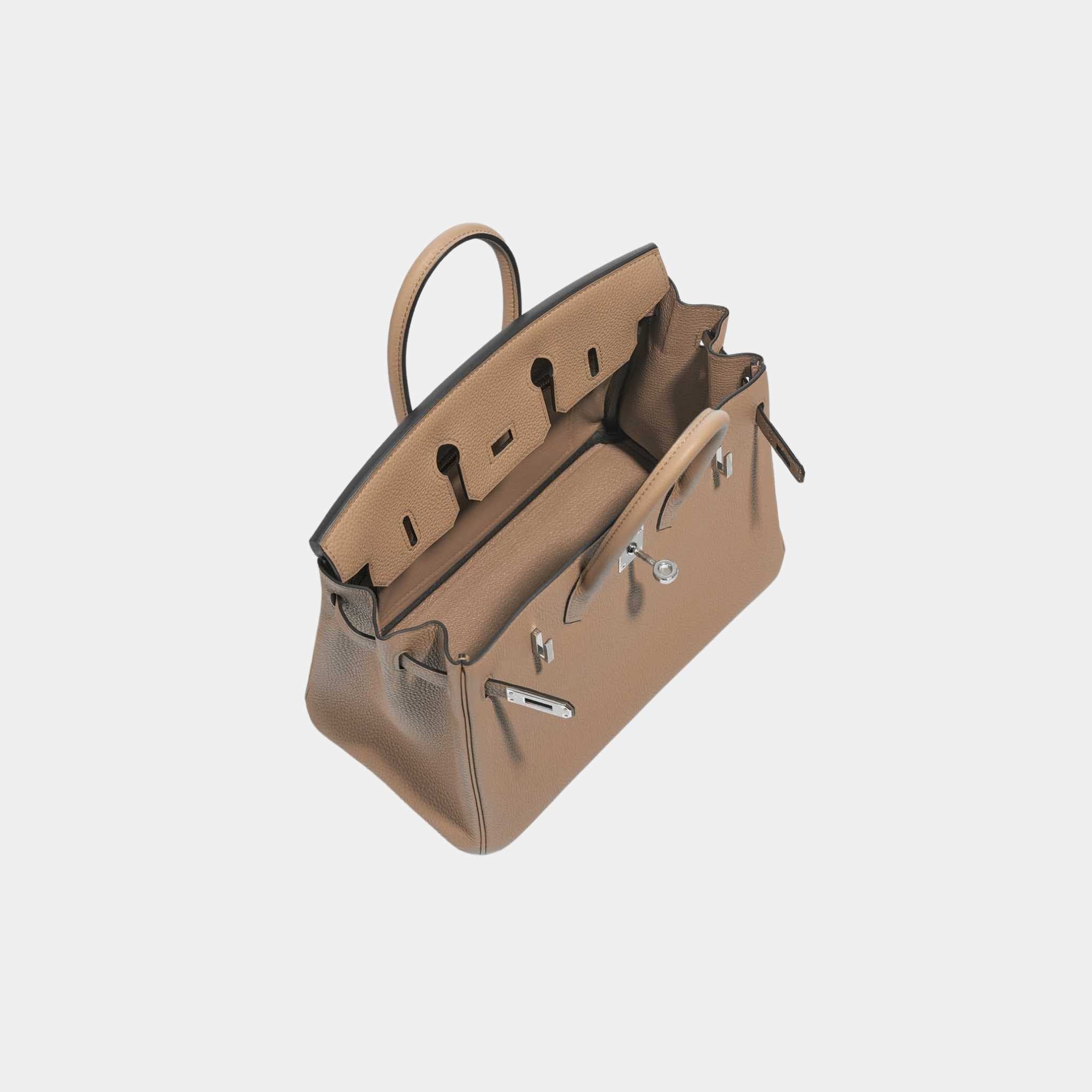 Birkin 25 Togo Chai PHW