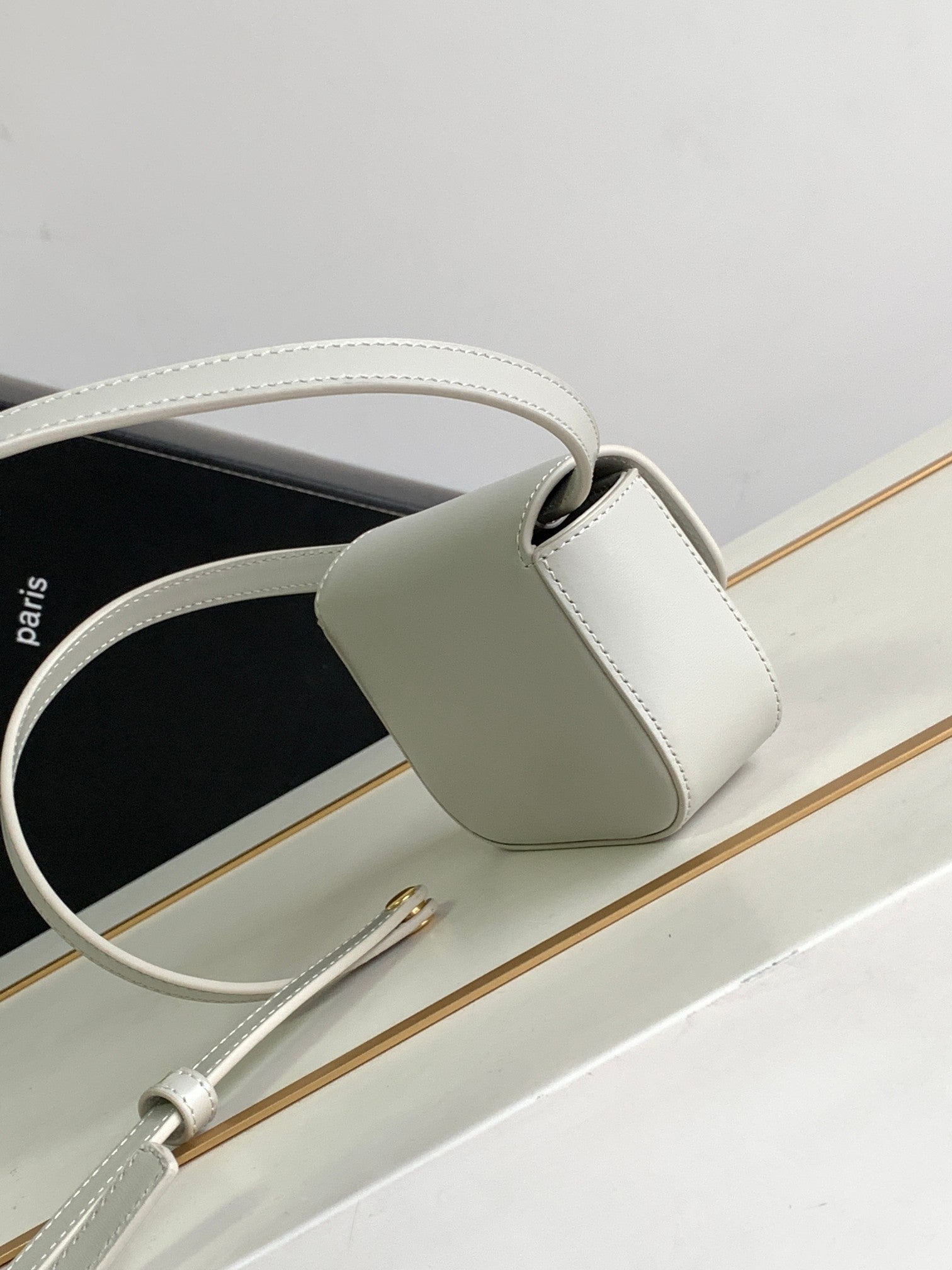 TEEN Triomphe 11CM GREY Calfskin